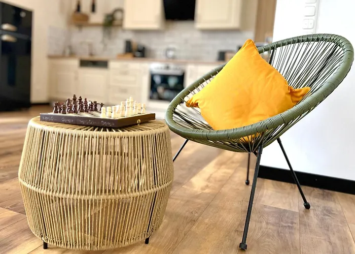 Grosse & Sauna & 4 Badezimmer Netflix Apartament *